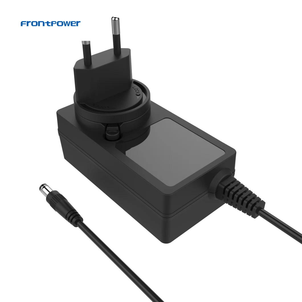 5V 9V 9.3V 12V 15V 24V 1.5A 2.4A 3A 4A 5A 6A Us EU UK Au PSE Interchangeable Plug Power Adapter for Laptop POS Machine with UL/CB/CE/GS/EMC/LVD/SAA/Kc/FCC/PSE