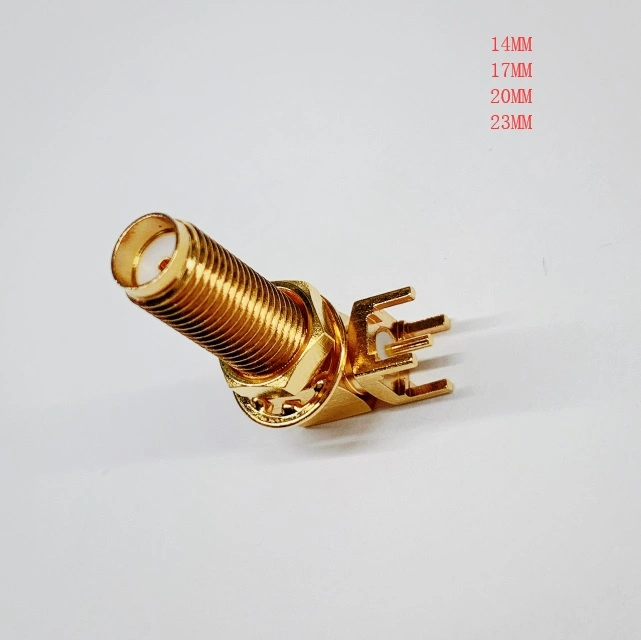 High Performance PCB SMA Right Angle Connector