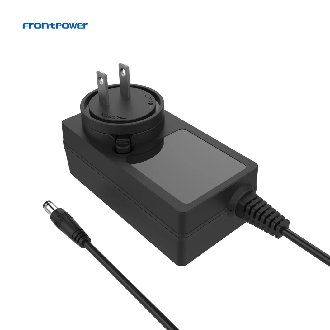 5V 9V 9.3V 12V 15V 24V 1.5A 2.4A 3A 4A 5A 6A Us EU UK Au PSE Interchangeable Plug Power Adapter for Laptop POS Machine with UL/CB/CE/GS/EMC/LVD/SAA/Kc/FCC/PSE